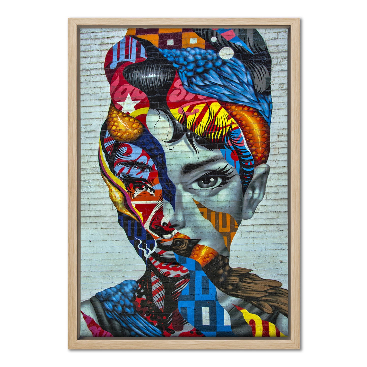 Audrey Hepburn Abstract
