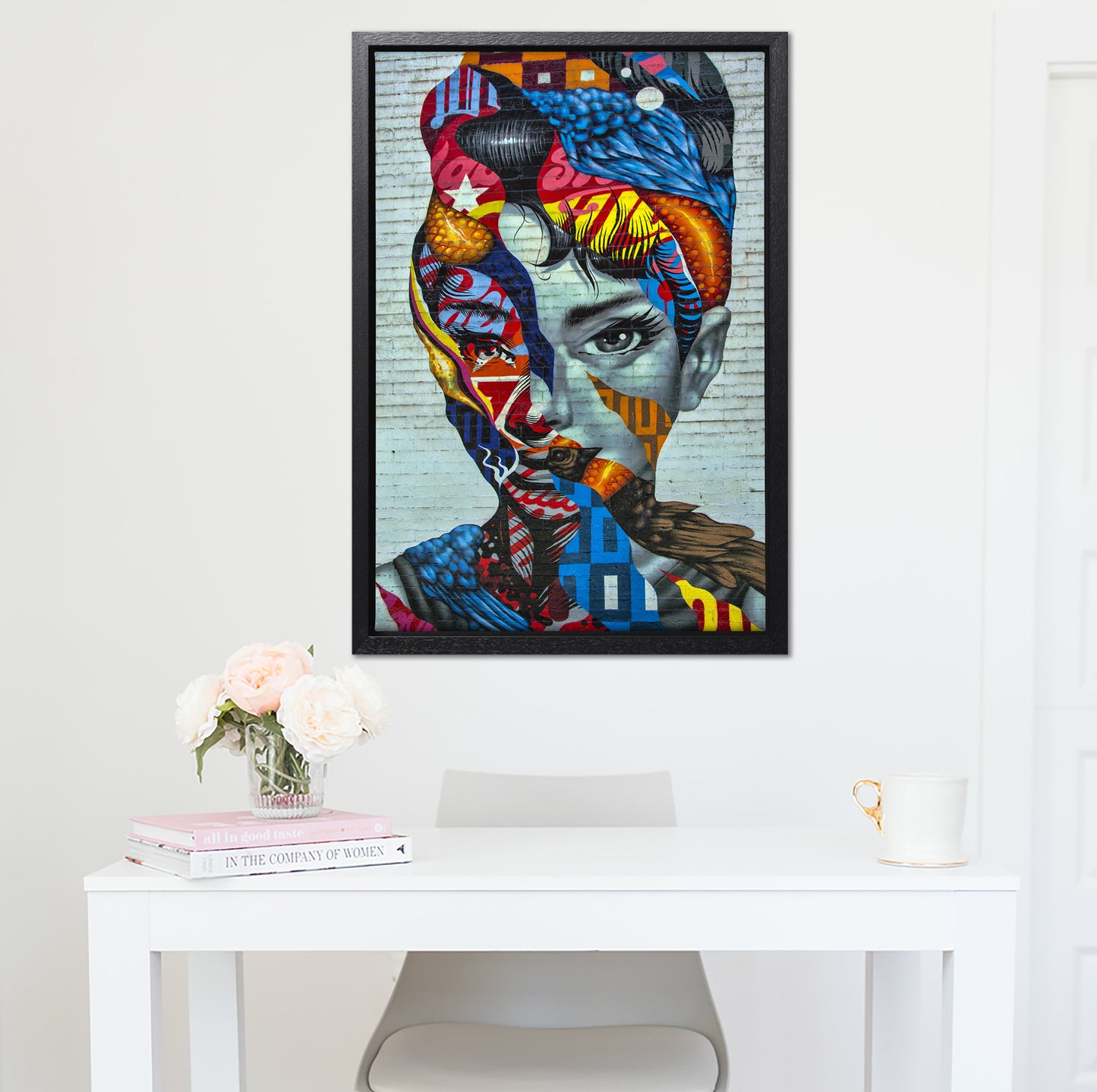 Audrey Hepburn Abstract