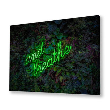 And Breathe Green Neon