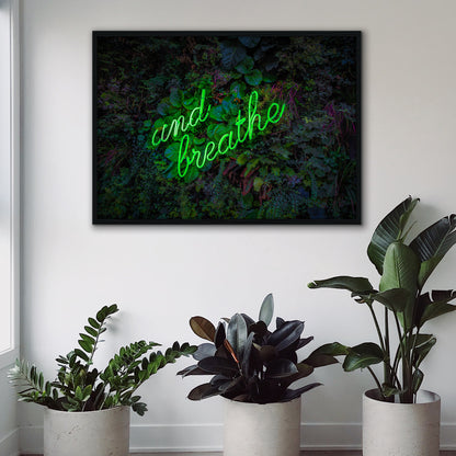 And Breathe Green Neon