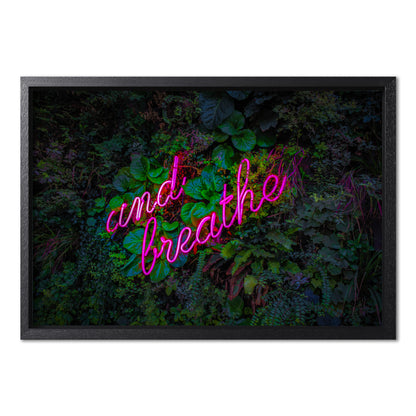 And Breathe Pink Neon