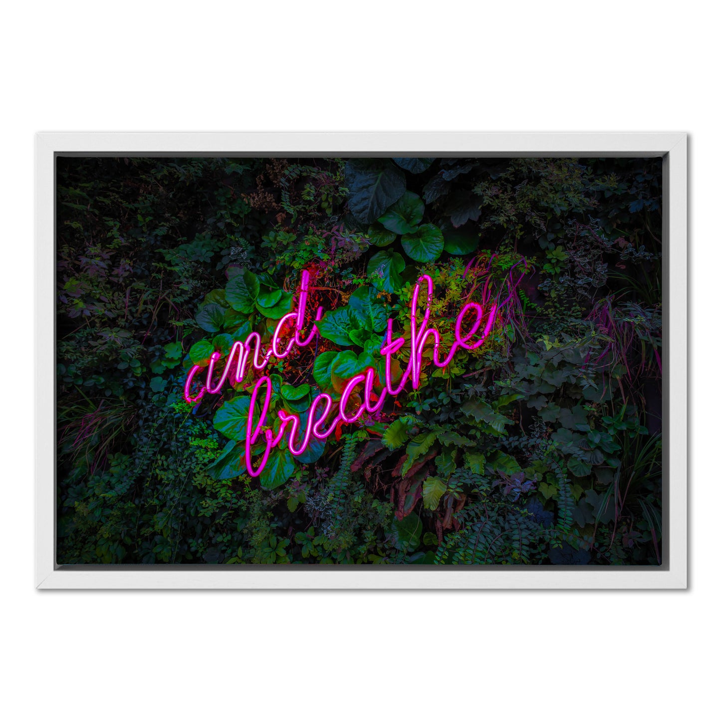 And Breathe Pink Neon