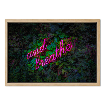 And Breathe Pink Neon