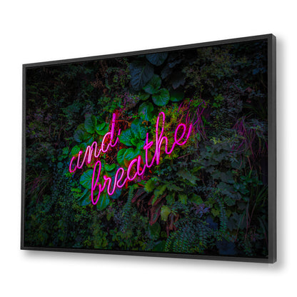 And Breathe Pink Neon