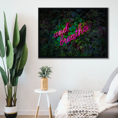 And Breathe Pink Neon