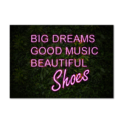 Beautiful Shoes Pink Neon