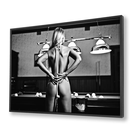 Cue the Game Canvas Art