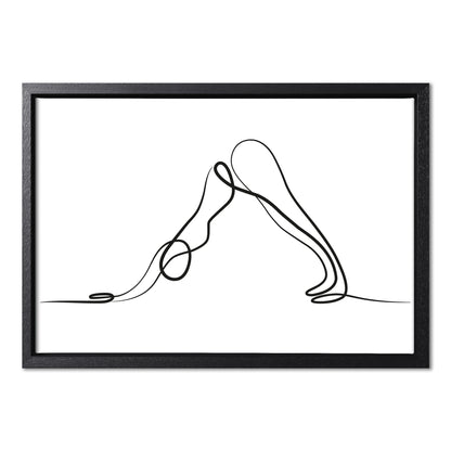 Yoga Down Dog Pose
