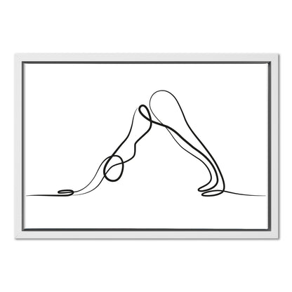 Yoga Down Dog Pose
