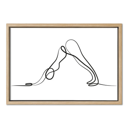 Yoga Down Dog Pose