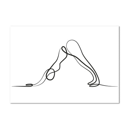 Yoga Down Dog Pose