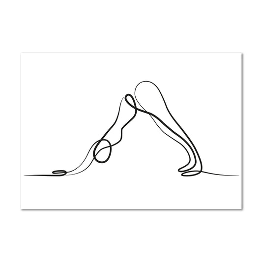 Yoga Down Dog Pose